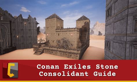 Stone consolidant conan - Conan Exiles is an online multiplayer survival game set in the lands of Conan the Barbarian, now with sorcery. Enter a vast, open-world sandbox and play together with friends and strangers as you build your own home or even a shared city. Survive freezing cold temperatures, explore loot-filled dungeons, develop your character from scavenging ...